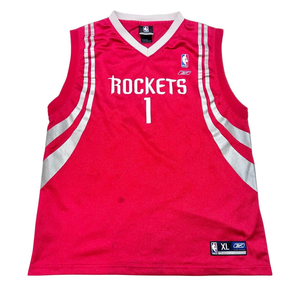 Houston Rockets Tracy McGrady Jersey Youth XL (18-20) Reebok Authentic NBA